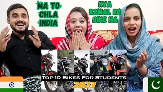 TOP 10 BIKE FOR INDIAN 🇮🇳 STUDENT  Pakistani Reaction  Super Bike [upl. by Schonfeld]