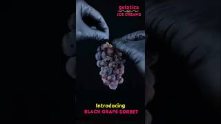 Introducing our Seasonal quotBlack Grape Sorbetquot 🍇A Sweet yet Tingly Sour sorbet gelaticaicecreams [upl. by Shalom]