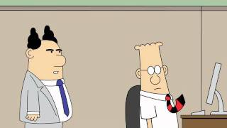 Dilbert Animated Cartoons  Carols Strategy and Arbitrary Deadline [upl. by Ecyarg]