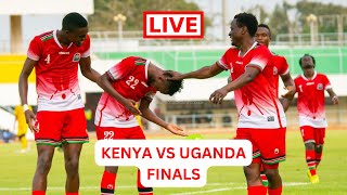 LIVE CECAFA KENYA VS UGANDA GAME MATCH FINALS [upl. by Aronson]