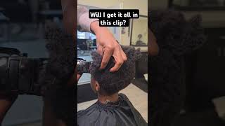 ASMR DEBULKING fypシ゚viral clippercut barbershop fy fypp asmrhaircut asmrsounds asmrvideo [upl. by Sasnak98]