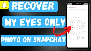 How To Recover My Eyes Only Photos On Snapchat 2023How to recover photo my eyes only on snapchat [upl. by Rogers]