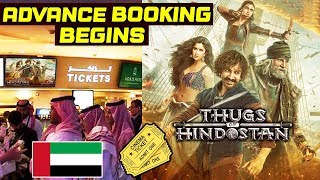 Thugs Of Hindostan Advance Booking In UAE Creates STORM  Aamir Khan Amitabh Katrina Fatima [upl. by Anitnemelc]