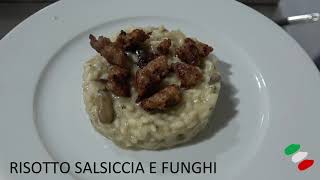 RISOTTO SALSICCIA E FUNGHI [upl. by Essilec430]