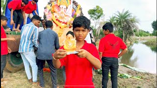 గణపతి నిమర్జనం  Ganapathi Nimarjanam  Kannayya Videos  Trends adda Vlogs [upl. by Nauqe]