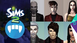 Sims 2 Forgotten Hollow 🧛‍♀️  Extended Neighbourhood  Vampire Mods Review [upl. by Nylorac]