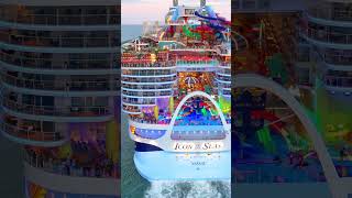 You have officially witnessed the Historic first sailing of the Icon of the Seas Royal Caribbean [upl. by Ky181]