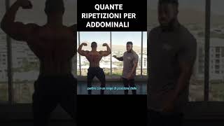 ADDOMINALI E CARICHI PESANTI bodybuilding gym addominali [upl. by Arze]