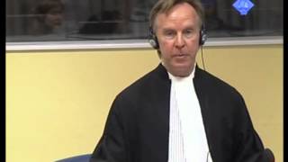 Prosecution Opening Statements  Hadžić Part 12  16 October 2012 [upl. by Pachton]