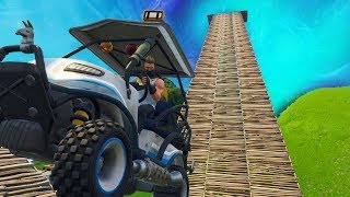 EPIC GOLF CART MEGA RAMP IN FORTNITE [upl. by Leoj287]