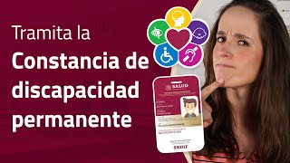 Constancia de discapacidad permanente tutorial PASO A PASO [upl. by Allisurd548]