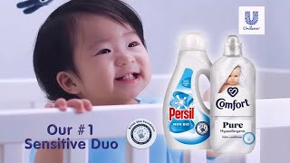 2024 Persil Non Bio Liquid amp Comfort Pure Sensitive Duo [upl. by Dominus]