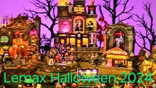 Lemax houses and accessories halloween2024 [upl. by Gregoor]