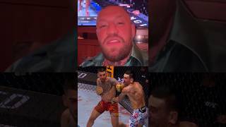 Conor McGregor reacts to Ilia Topuria KOing Max Holloway at UFC 308 [upl. by Crin637]