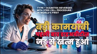 Stem Cell की मदद से डाइअबीटीज़ से पीड़ित महिला सफल इलाज। पहली बार मिली इतनी बड़ी कामयाबी। [upl. by Erland]