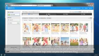 AllShare Play Tutorial  Samsung Español [upl. by Ametaf674]