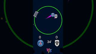 PSG vs Angers matchday footballneon football paris saint germain vs Angers fyp [upl. by Ahsemit626]