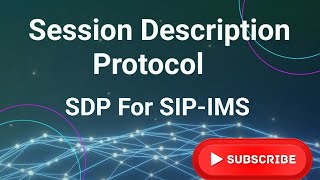 SDP  Session Description Protocol for SIP IMS Protocol Testing Interview and Wireshark Log [upl. by Shevlo]