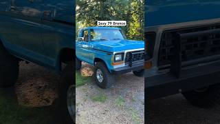 Mint 1979 Ford Bronco Can’t believe I saved this rig from the junkyard fordbronco offroad [upl. by Brenda]