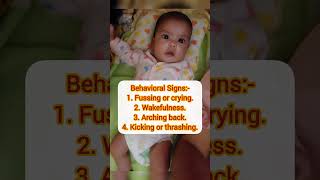 What are the signs that a baby may be feeling too hot while sleeping newborn cute youtubeshorts [upl. by Rybma]