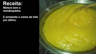 Purê de mandioquinha com creme de leite [upl. by Enyt]