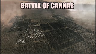 BATTLE OF CANNAE l 216 BC Rome vs Carthage l One of Hannibals Greatest Victories l Cinematic [upl. by Arammahs]