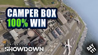 LIVE🔴 I TURN INTO CAMPERBOX Contractors Showdown D111  TABLE BOX [upl. by Goodrich697]