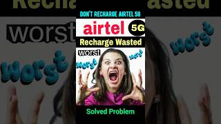 AirTel 5G FREE Unlimited Data Not Working Problem Solved airtel5g shortsfeeds shorts [upl. by Gariepy]