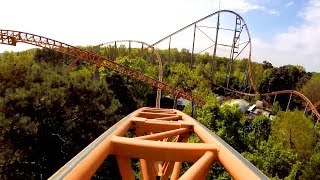 AWESOME Expedition GeForce POV Worlds Best 1 Steel Roller Coaster Holiday Park Germany [upl. by Irb]