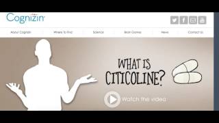 Cognizin Citicholine  The Truth About Citicholine amp The Best Brand [upl. by Selim]