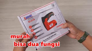 hanya 295rb cordless stapler nailer 2 in 1 KODENKI CSG132 alat paku tembak cordless tenaga baterai [upl. by Anialram]