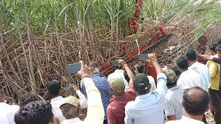 hanje sugarcane harvestor [upl. by Asselim]