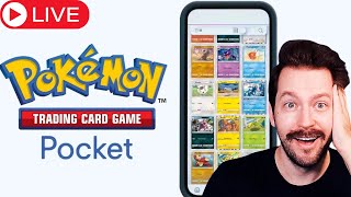 Pokemon TCG Pocket LAUNCH Stream [upl. by Waddington428]