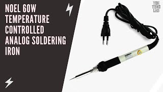 Noel 60W Temperature controlled Analog soldering Iron [upl. by Ohcamac]