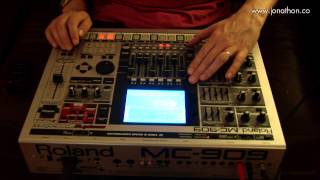 Roland MC909 Groovebox Live Set  Live Techno filmed by Love Wedding Photos And Film [upl. by Fricke286]