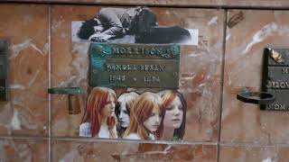 Pamela Courson Morrison Grave Fairhaven Memorial Park Santa Ana California USA May 29 2021 [upl. by Ymma]