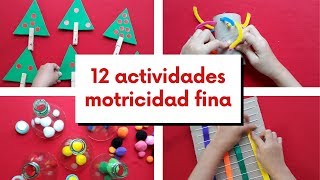 12 Actividades de MOTRICIDAD FINA [upl. by Sell]