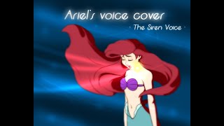 Ariels Voice Cover shorts [upl. by Hanna]