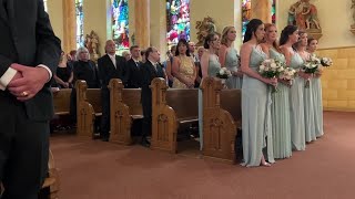 Watch Now Flash mob sings Stand By Me during church wedding in Auburn [upl. by Uehttam603]