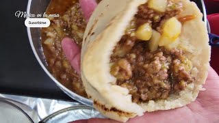 Gorditas De Maíz De Picadillo Verde  Fáciles De Preparar  México en la mesa [upl. by Eladal978]