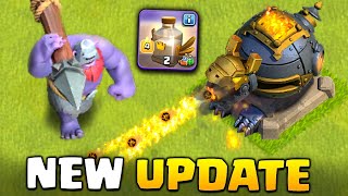 New Thrower Troop Firespitter Defense and Revive Spell in Clash of Clans [upl. by Ametaf598]