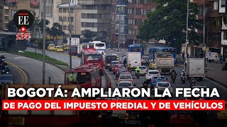 ¿Cuándo puede pagar el impuesto predial y de vehículos en Bogotá  El Espectador [upl. by Gay]