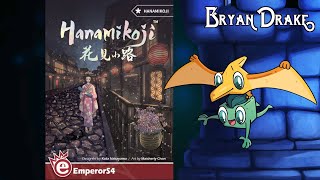 Hanamikoji Review  with Bryan [upl. by Ddej647]