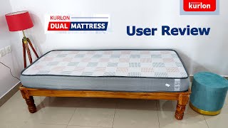 Kurl on mattress review  Best mattress under 5000  Best mattress 2024 in india  mattress unboxing [upl. by Britni]