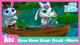 Row Row Your Boat More  Eli Kids Song amp Nursery Rhymes [upl. by Asseram257]