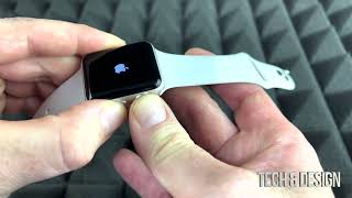 How to Restart Apple Watch Series 3 in 2022 [upl. by Sands536]