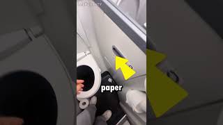 Strong Vacuum in Airplane Toilet 😲 [upl. by Alvina]