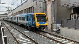 Metro XTrapolis Arriving amp Departing Ringwood East Station to Lilydale [upl. by Kimberli]