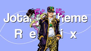 Jotaros Theme RemixStone Ocean Jotaros Theme Fanmade [upl. by Htedirem]