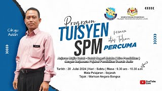 SEJARAH SPM  Warisan Negara Bangsa [upl. by Norrab]